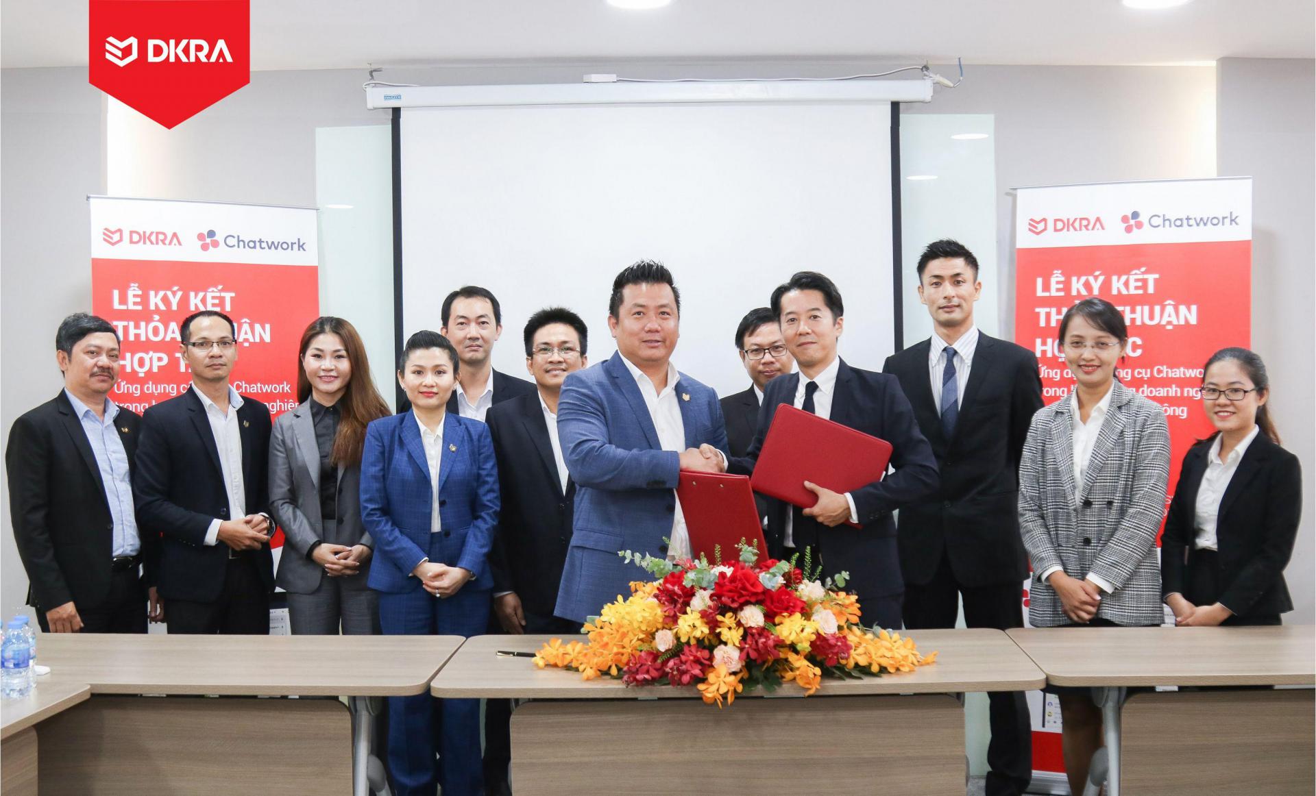 DKRA VIETNAM HỢP TÁC CÙNG CHATWORK NÂNG CAO HIỆU SUẤT HOẠT ĐỘNG & NĂNG LỰC CẠNH TRANH