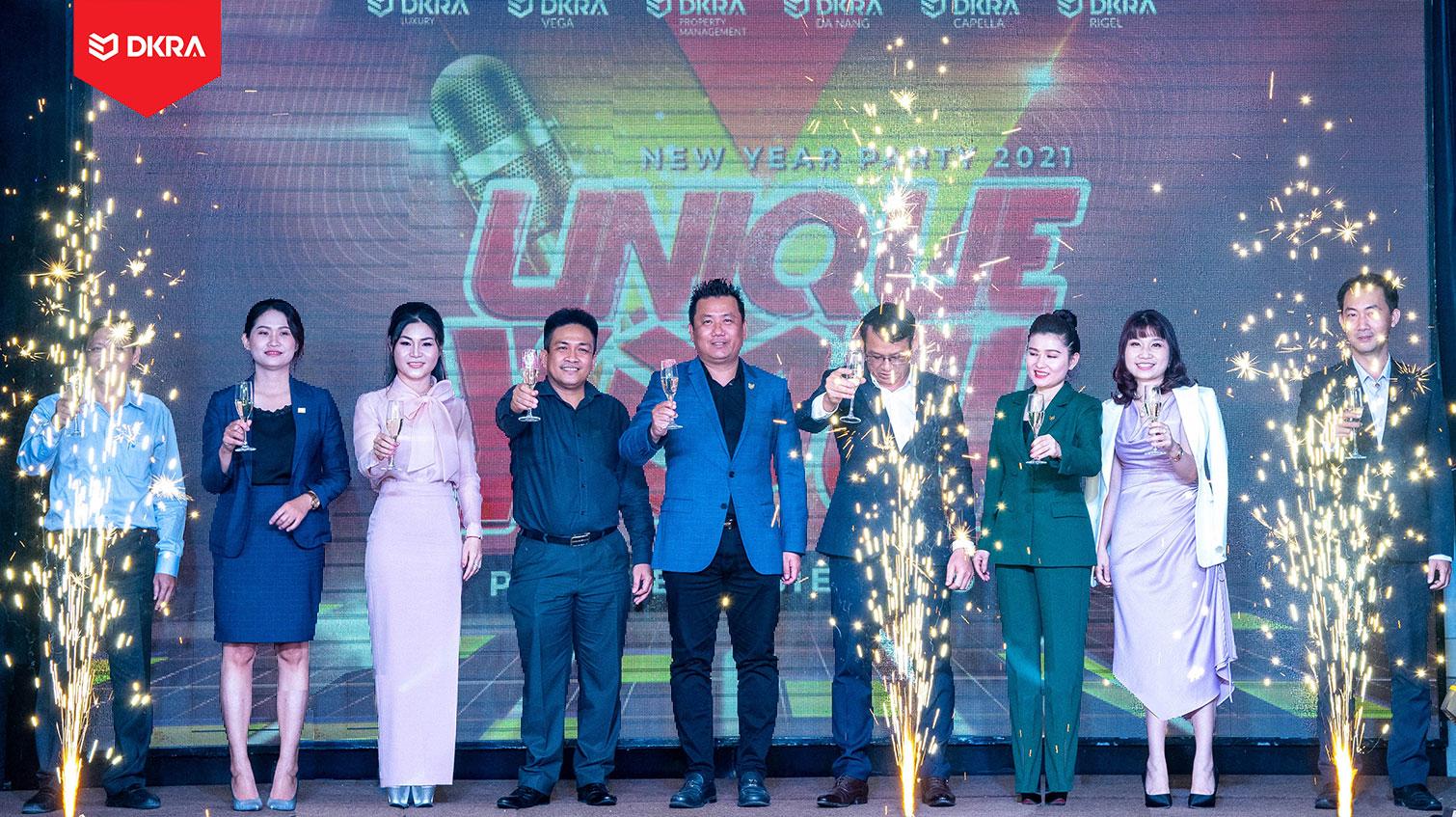 DKRA VIETNAM NGẬP TRÀN NĂNG LƯỢNG MỚI VỚI NEW YEAR PARTY 2021 - “UNIQUE YOU”
