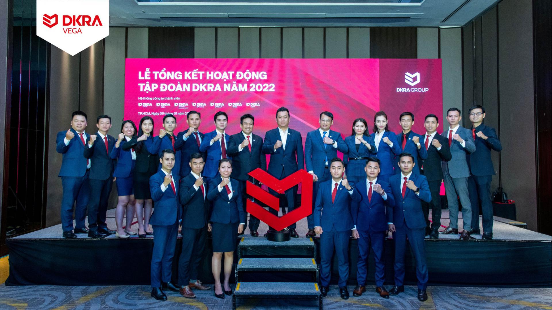DKRA VEGA THAM DỰ LỄ TỔNG KẾT HOẠT ĐỘNG NĂM 2022 CÙNG DKRA GROUP