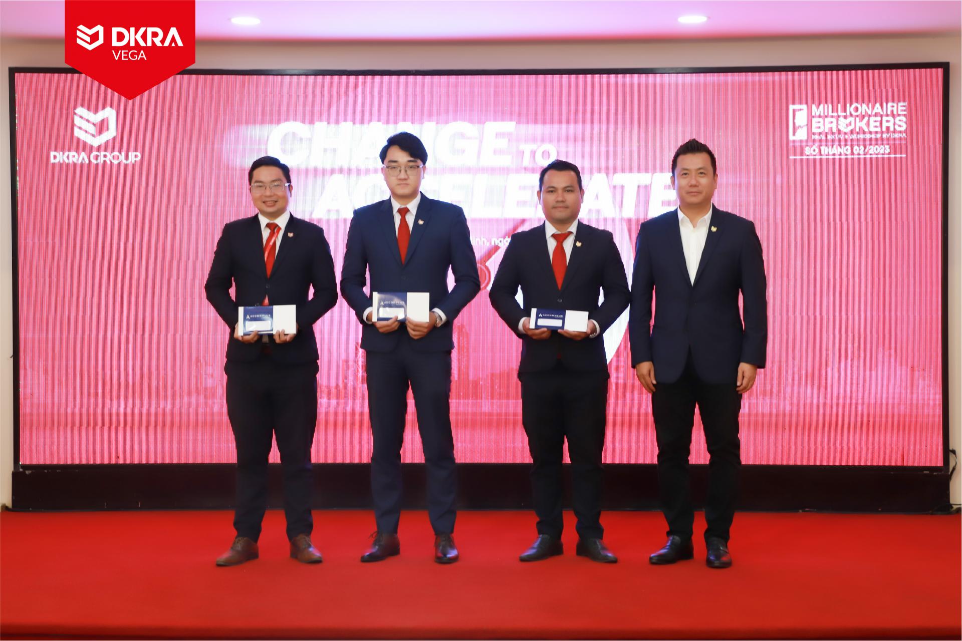 DKRA VEGA THAM GIA MILLIONAIRE BROKERS THÁNG 2