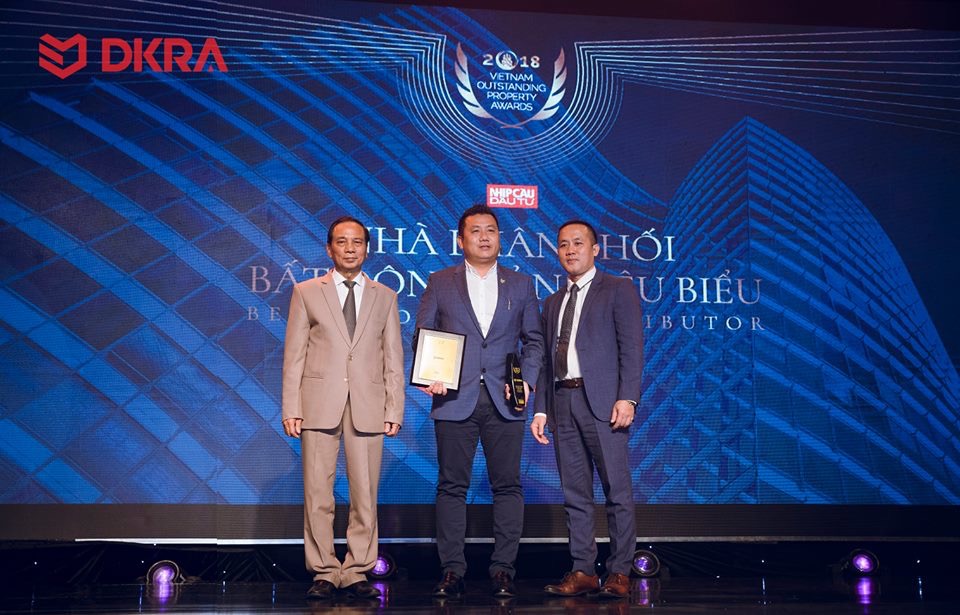 DKRA VIETNAM HAI NĂM LIÊN TIẾP ĐƯỢC VINH DANH “NHÀ PHÂN PHỐI BẤT ĐỘNG SẢN TIÊU BIỂU CỦA NĂM”
