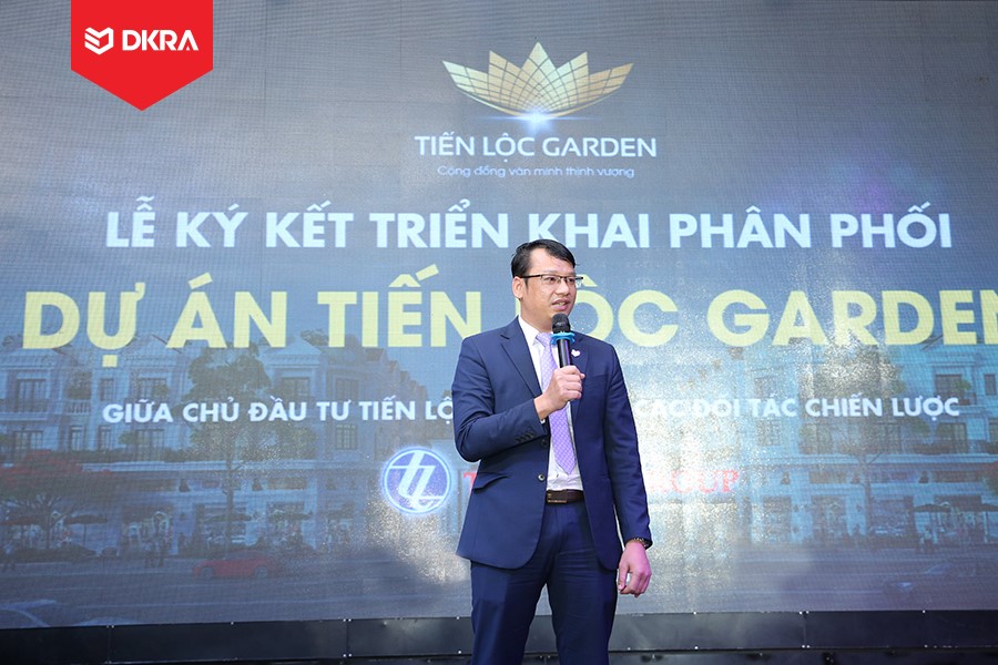 DKRA VIETNAM TƯNG BỪNG KHÍ THẾ RA QUÂN DỰ ÁN TIẾN LỘC GARDEN