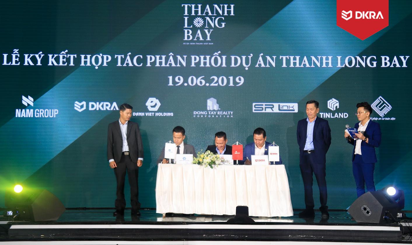 DKRA VIETNAM & NAM GROUP KÝ KẾT HỢP TÁC PHÂN PHỐI DỰ ÁN THANH LONG BAY