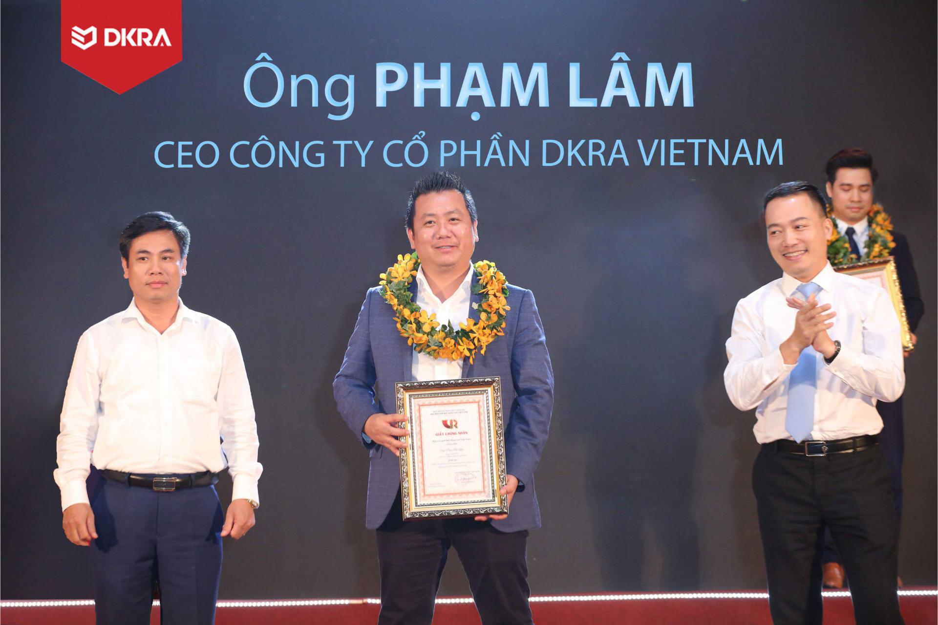 DKRA VIETNAM THẮNG LỚN TẠI LỄ VINH DANH NGHỀ MÔI GIỚI BẤT ĐỘNG SẢN VIỆT NAM 2019
